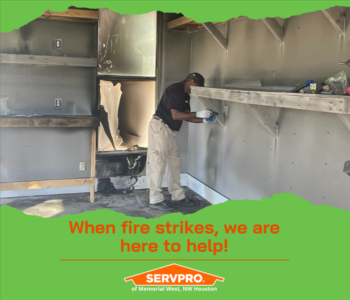 fire damage cleanup, fire damage from a lithium battery, fire damage company near me