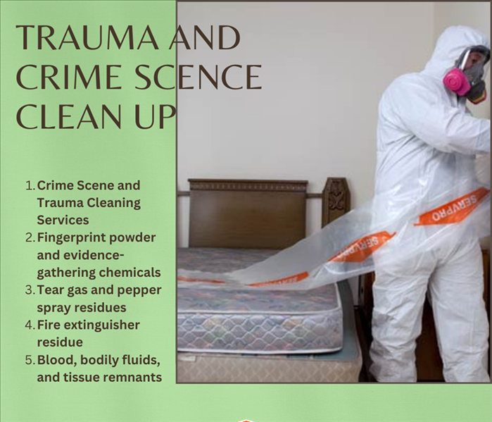 Trauma Clean up, suicide clean up, bodily fluid clean up